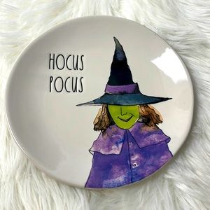 🎃NEW Rae Dunn Hocus Pocus Witch Halloween Plate
